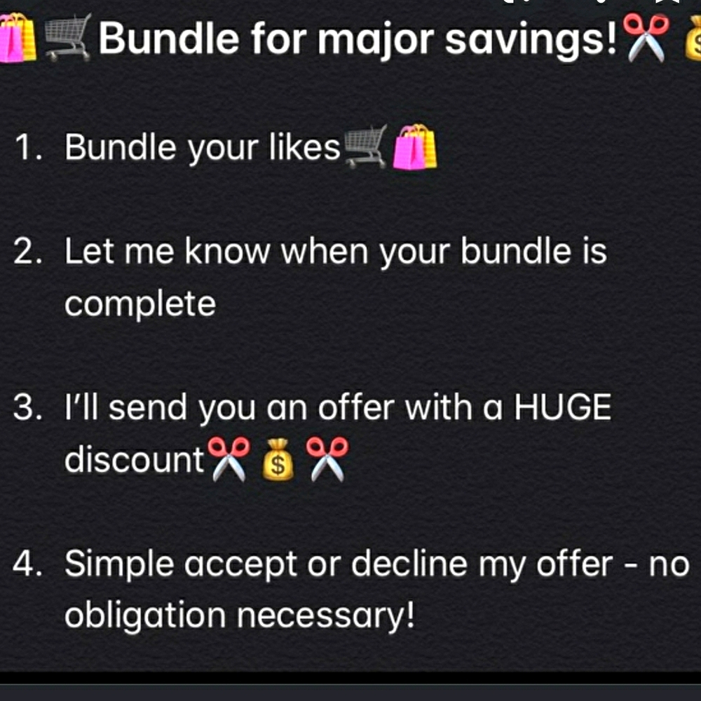 Bundle and save